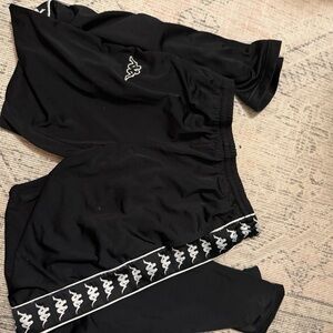 Vintage Kappa Black Track Pants